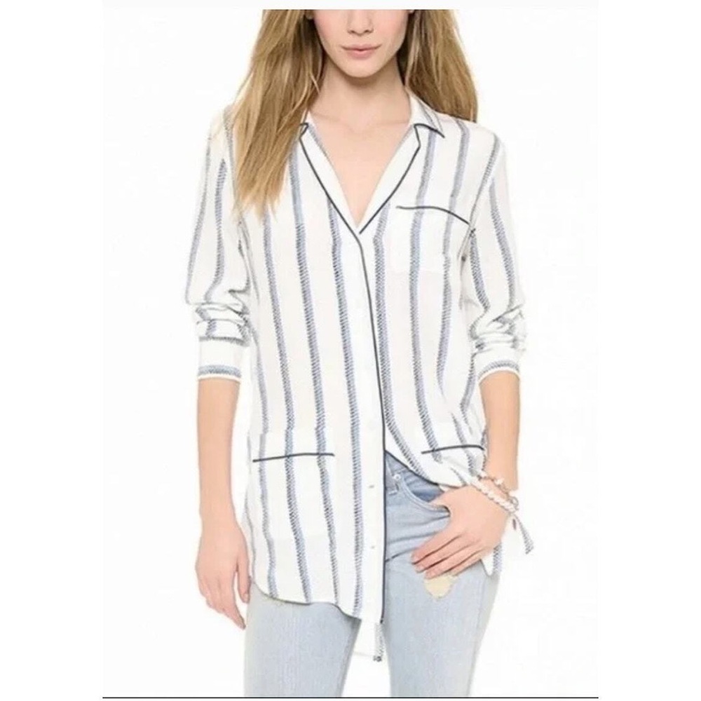 Equipment Femme S Silk Gavin Pajama Top
